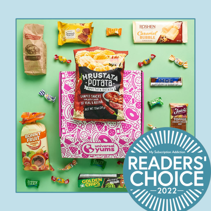 Subscription Box For Snacks: Universal Yums